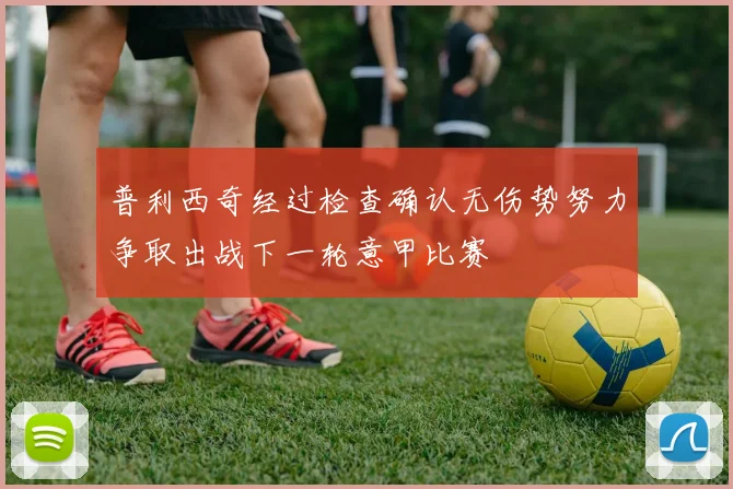 普利西奇经过检查确认无伤势努力争取出战下一轮意甲比赛
